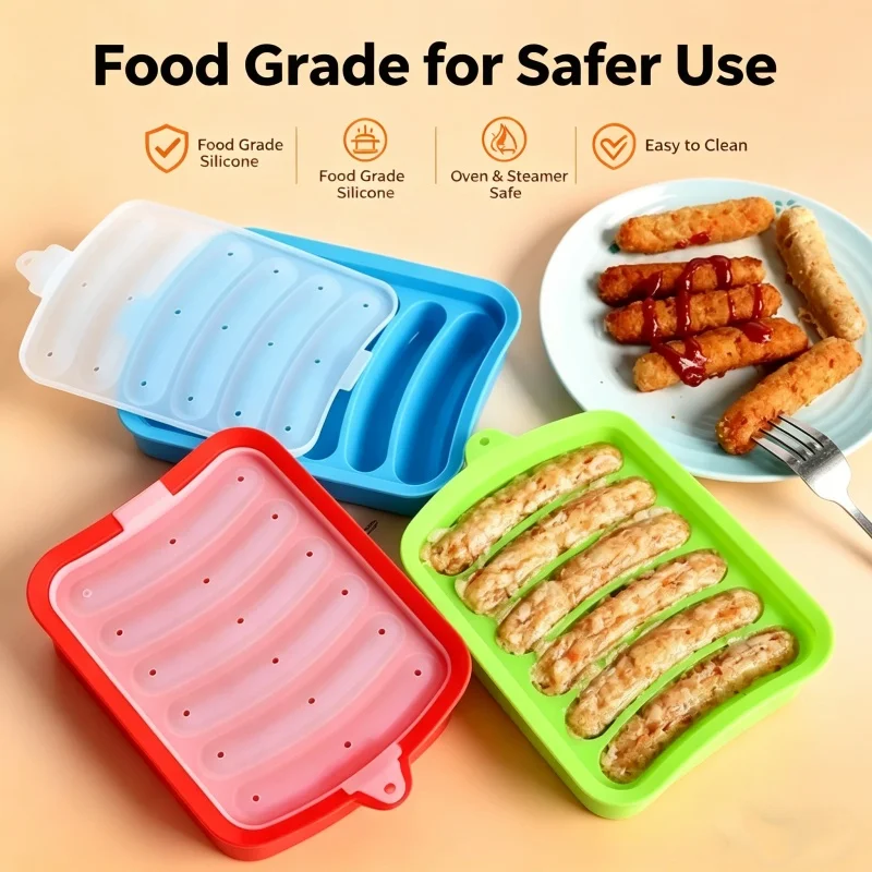 Baby Food Dogs - Форма для сосисок из пищевого силикона