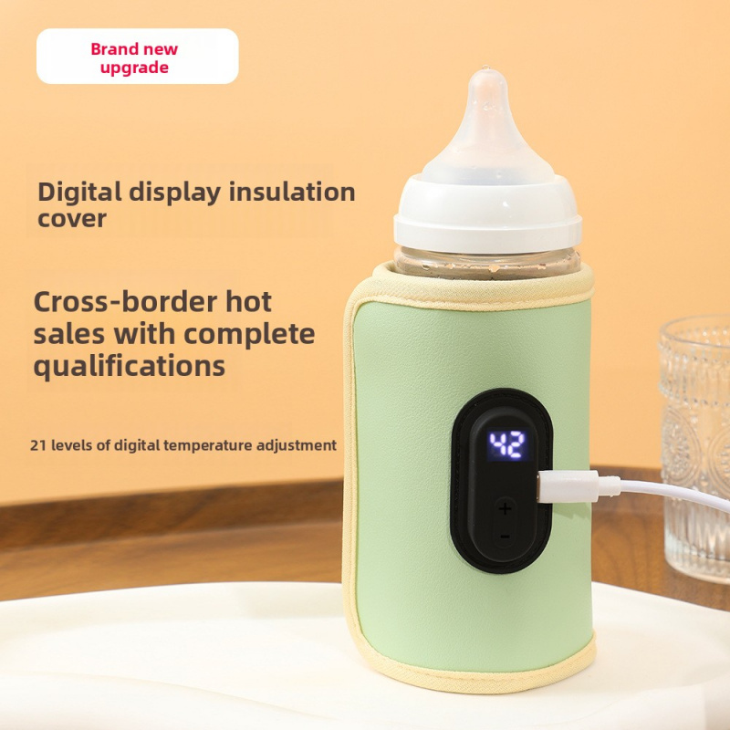 Baby Food Warmer Portable - Изоляционная бутылочка с цифровым дисплеем, портативный