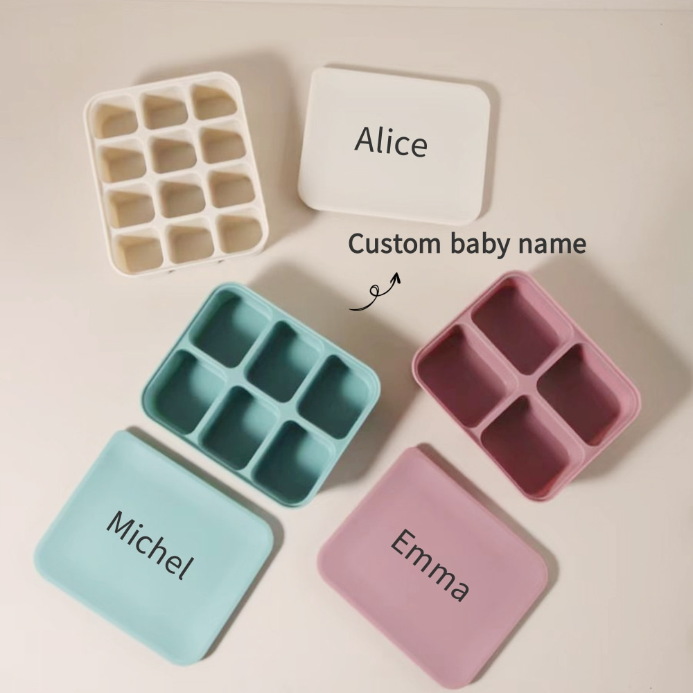 Baby Food Freezer Tray - Персонализированный лоток для морозильной камеры для