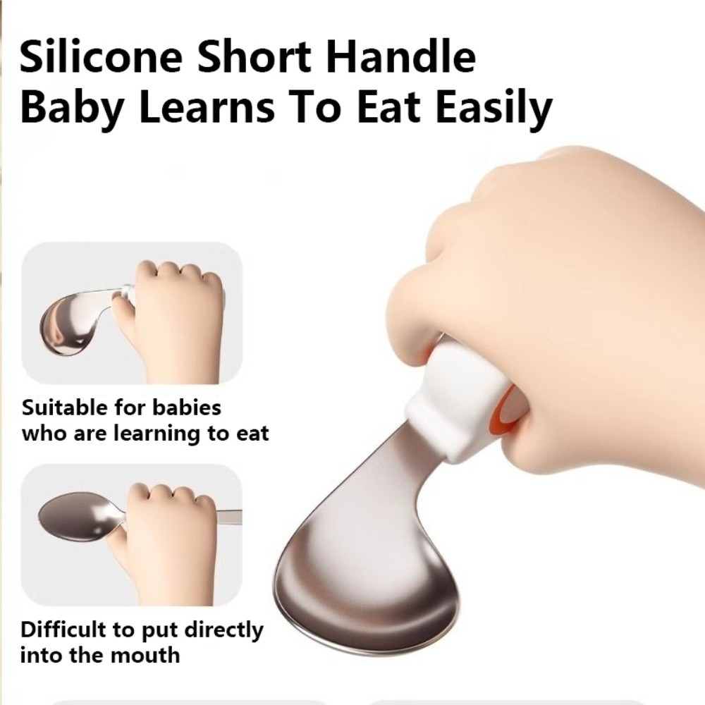 Self Feed Spoon - Силиконовый набор детских вилок и ложек