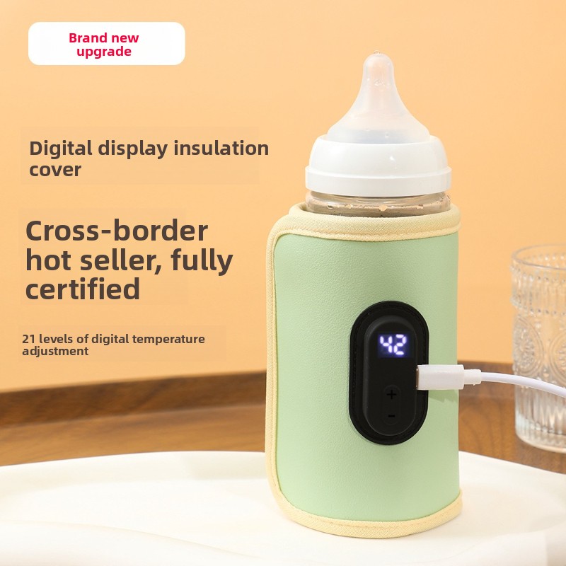 Baby Food Warmer Portable - Портативный цифровой дисплей, подогреватель детских бутылочек,