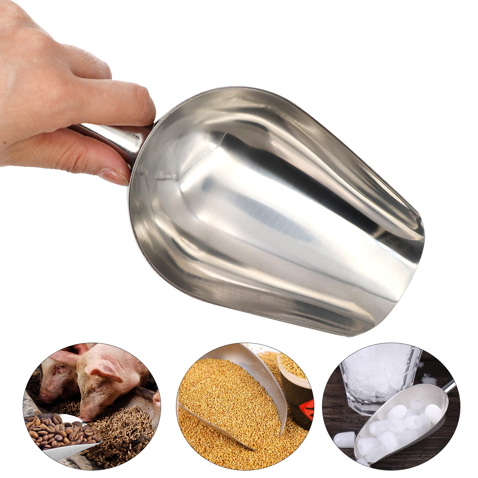 Self Feed Spoon - Лопатка для корма для домашних животных,