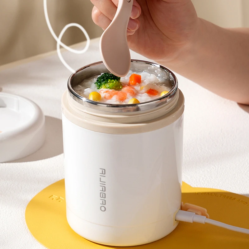 Baby Food Warmer Portable - 600 мл USB электрический нагревательный ланч-бокс