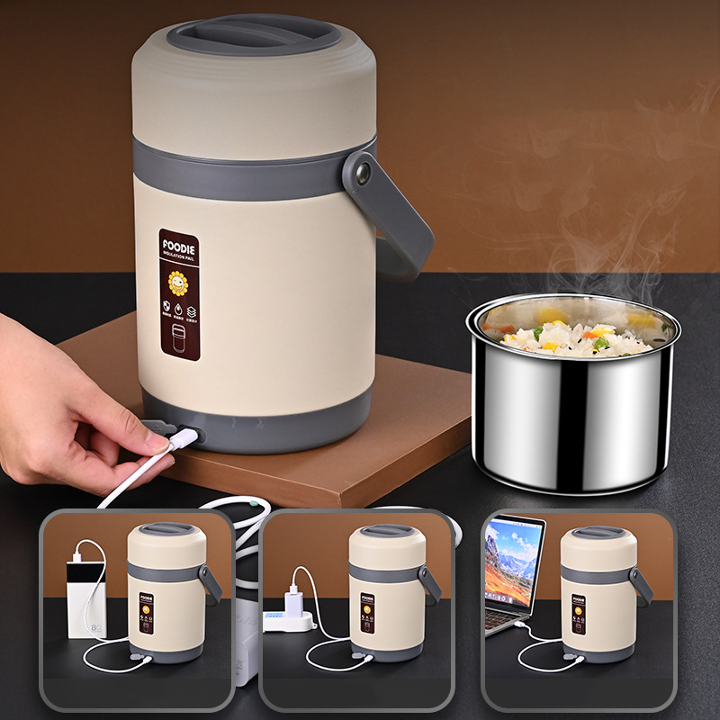Ланч-боксы с электрическим под – обзор и цена Baby Food Warmer Portable