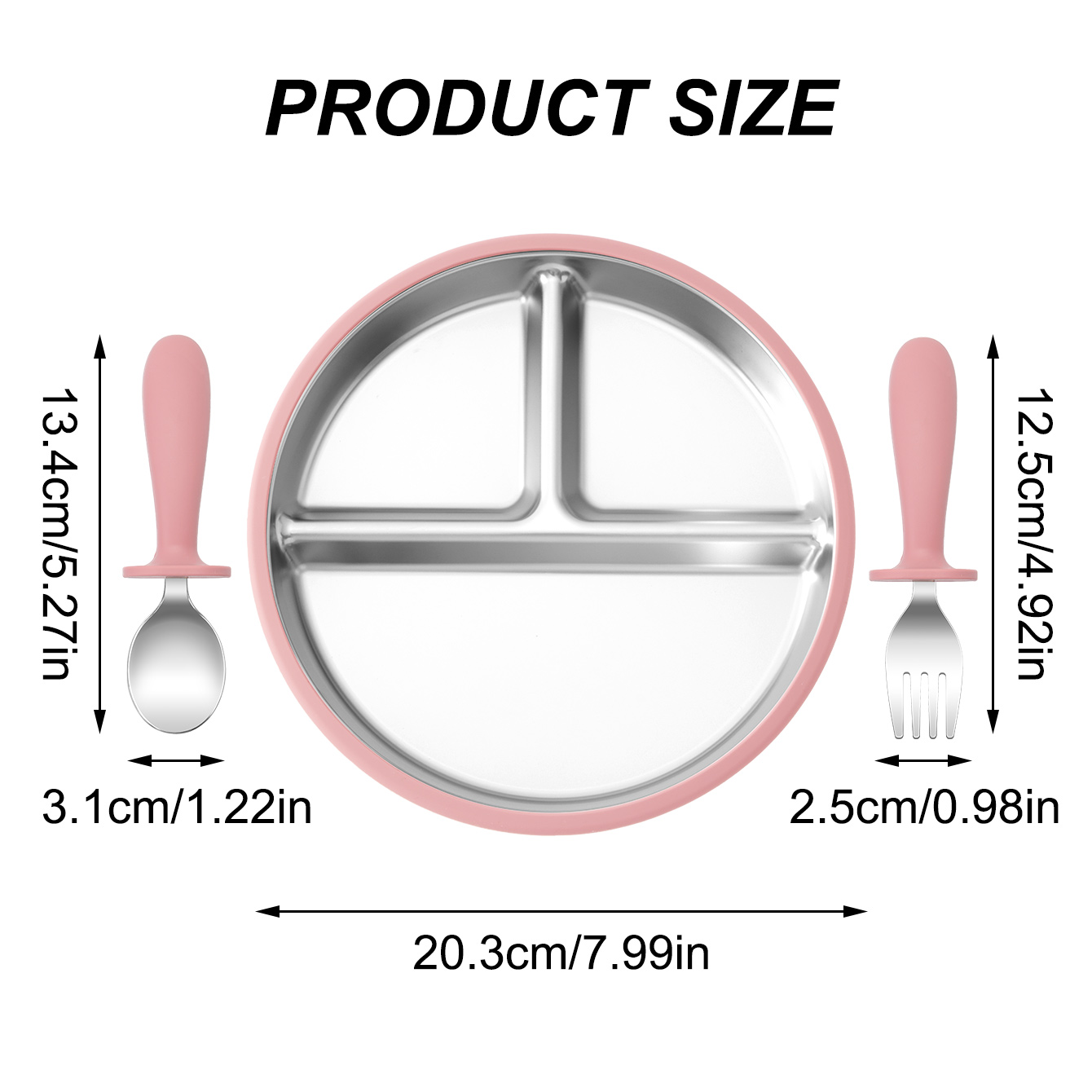 3 шт., силиконовый набор для к – обзор и цена Self Feed Spoon