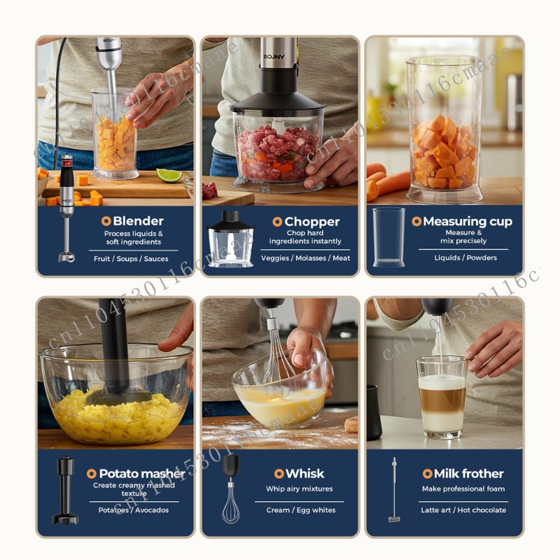 Мощный погружной блендер 6-в-1 – обзор и цена Baby Food Healthy