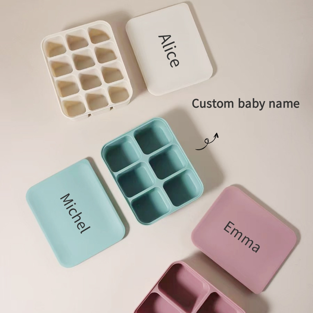 Персонализированный лоток для  – обзор и цена Baby Food Freezer Tray