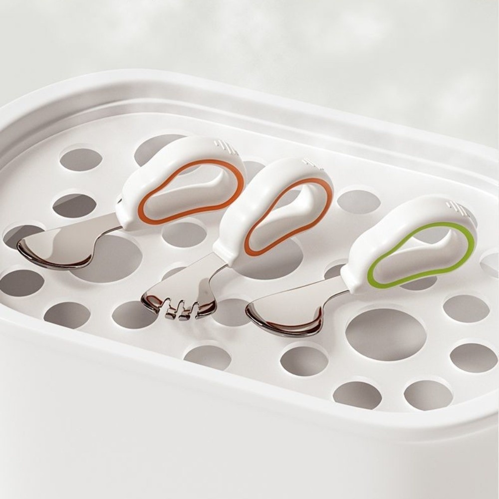 Силиконовый набор вилок и ложе – обзор и цена Self Feed Spoon