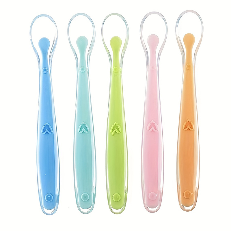 1/2 шт. Детская силиконовая ло – обзор и цена Self Feed Spoon