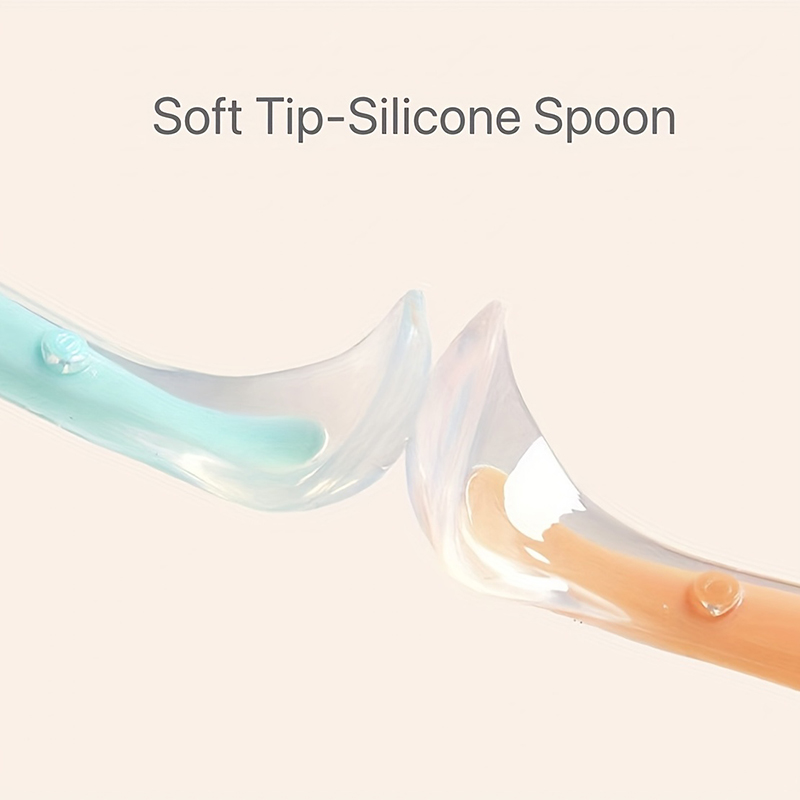 1/2 шт. Детская силиконовая ло – обзор и цена Self Feed Spoon