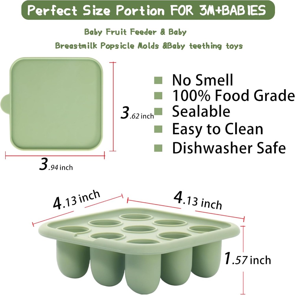 Форма для заморозки детского п – обзор и цена Baby Food Freezer Tray