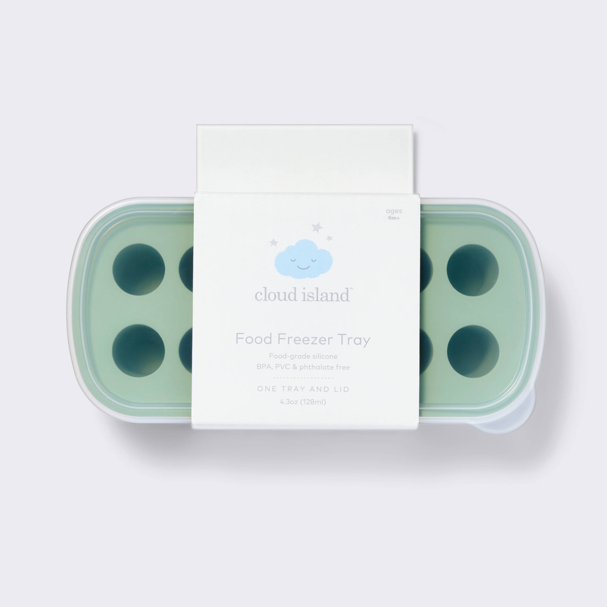 Зеленый контейнер для заморозк – обзор и цена Baby Food Freezer Tray